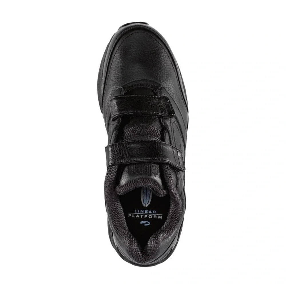 🖤NEW BROOKS ADDICTION WALKER V STRAP WALKING BLACK SHOES 8.5 2E 8.5 EXTRA WIDE - Picture 4 of 11